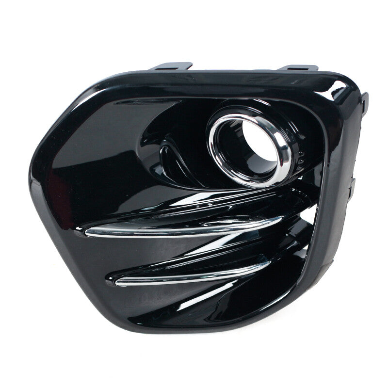 2Pcs Fog Light Cover Frame for KIA Sportage KX5 2016-2018 Bright Black No Lights