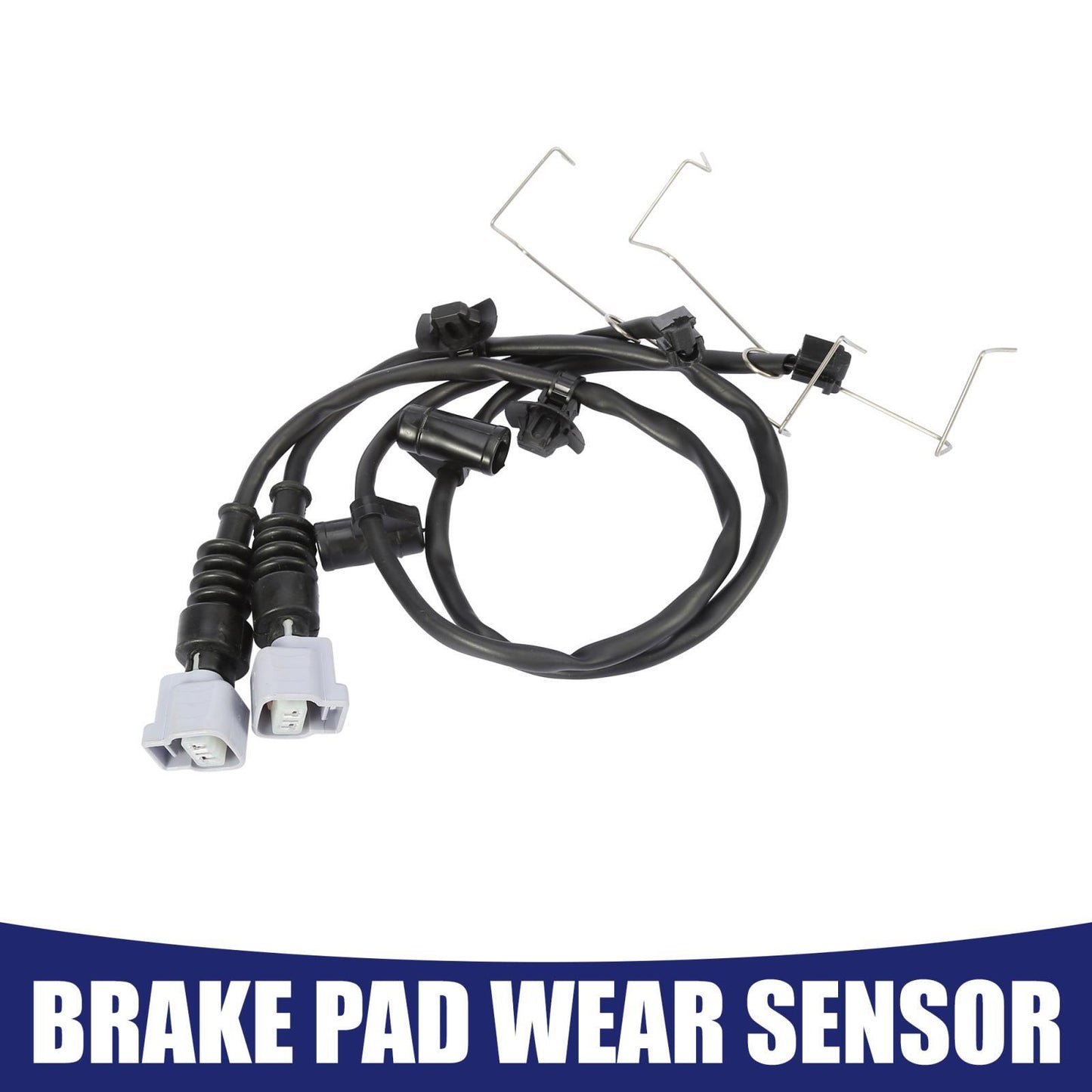 Two front brake pad electronic wear sensors, 47770-50070, for Lexus LS460. (07-16)