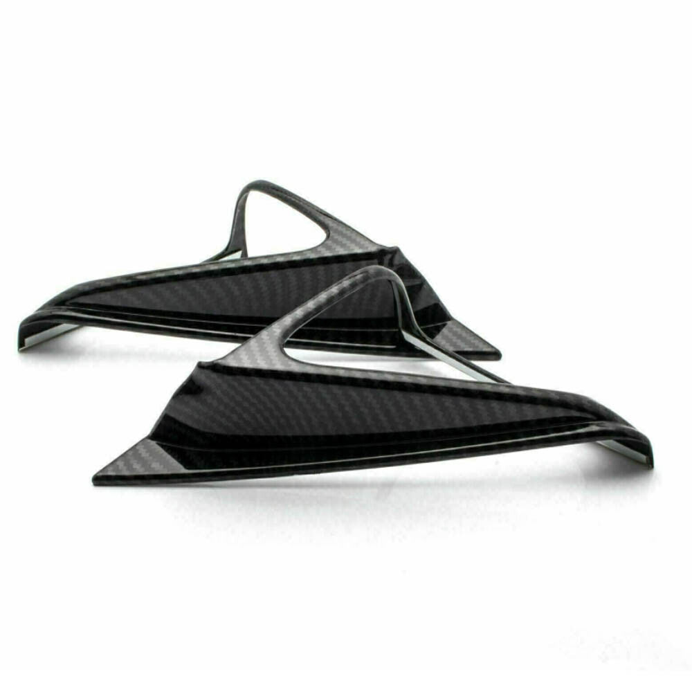 for Honda Accord 2018+ Carbon Fiber Style Front Door Speaker A-Pillar Cover Trim
