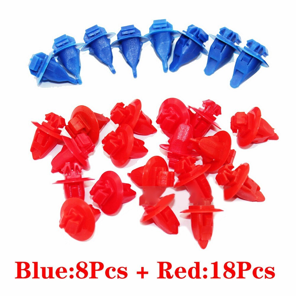 26PCS Fixing Clip FOR 2001-2004 Fender Flare Retainer Clip 90904-67036 Plastic