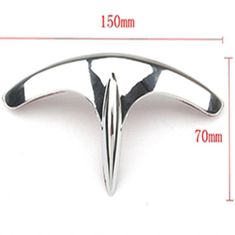 Chrome Front Fender Fairing Tip Trim Decoration for Honda Goldwing GL1800 01-17