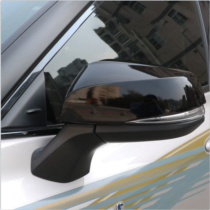 for Toyota for Corolla Cross 22-2024 Bright Black Side Mirror Rearview Cover Trim 2X