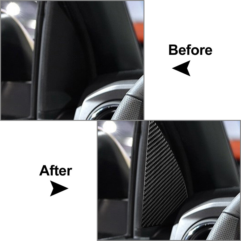 Interior Front Door A-Pillar Cover Trim for Toyota Tacoma 2015-2022