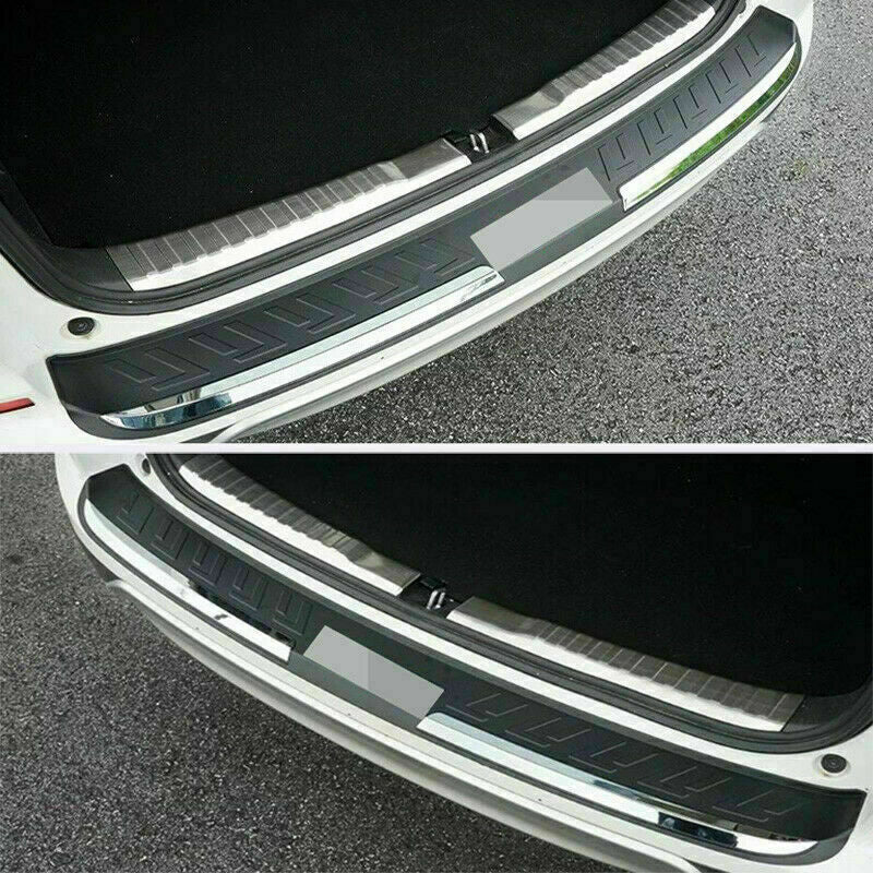 Rear Bumper Guard Cover Trunk Sill Scuff Plate Trim for Honda CRV CR-V 2012-2016