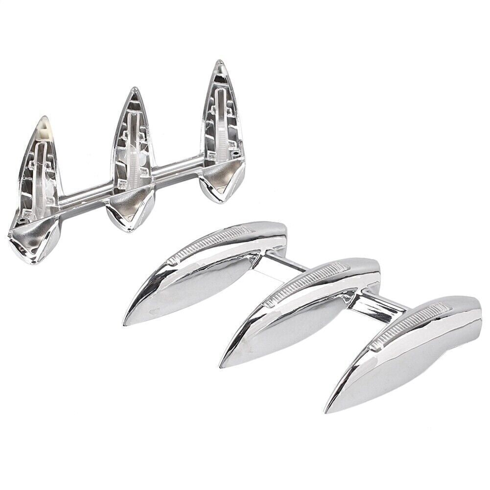 Fit for Honda Goldwing GL1800 2001 - 2011 Chrome Fender Fork Tower Accents Set UK