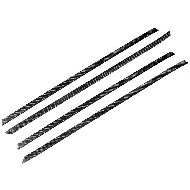 Carbon Fiber Console Side Decorative Cover Trim For 4Runner 2010-2020 v