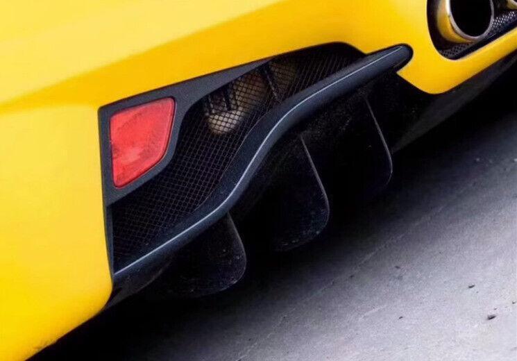 for Ferrari 458 Italia Spider Carbon Fiber Rear Fog Light Cover Replacement Part