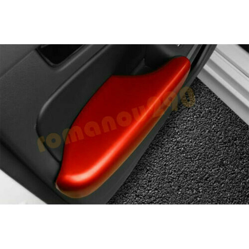 Red Window Switch Panel cover Trim Kit for Honda for Civic 2022-2023 Armrest Button
