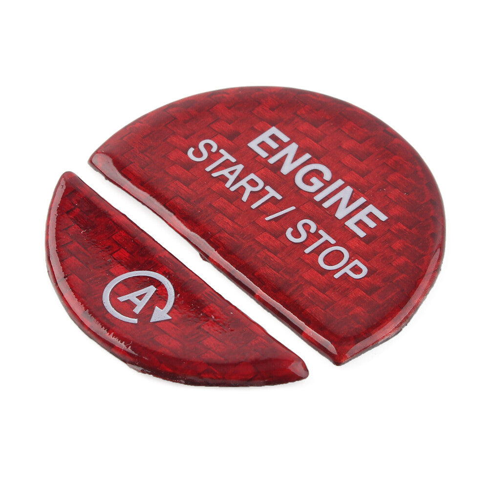 Engine Start Stop Button Cover Trim Red for Mercedes-Benz C-Class W206 2022+ mo