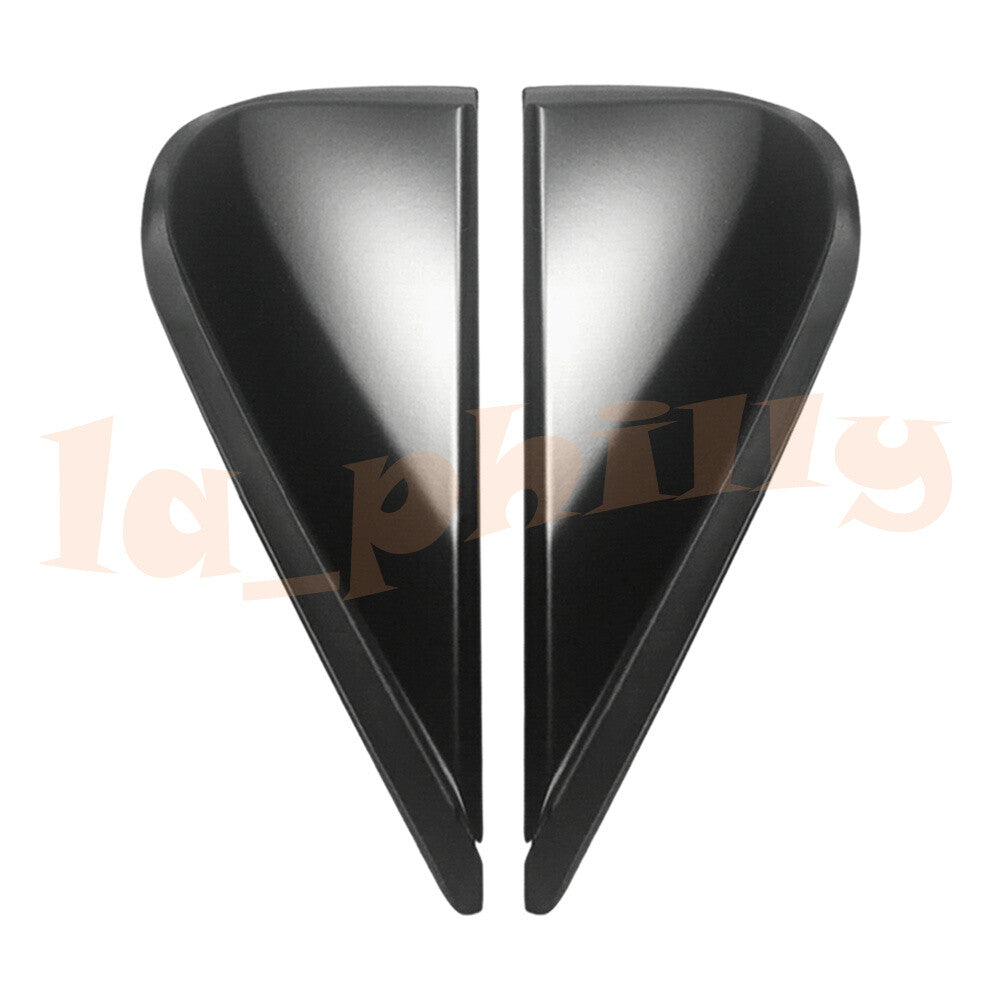 2x Rearview Mirror A-Pillar Trim Panel For 2008-2011 for Toyota LC200 Black LH+RH