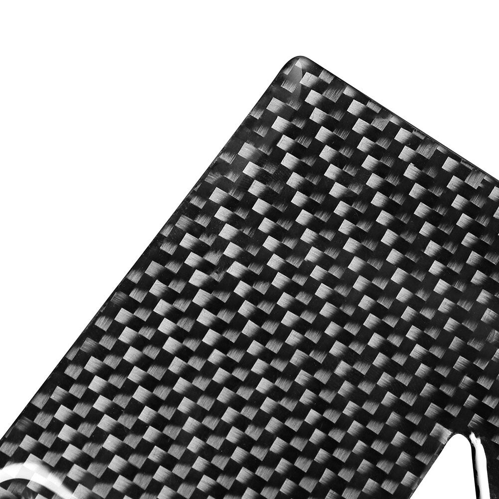 Carbon Fiber Inner Gear Shift Panel Frame Cover Trim for Mazda 3 Axela 2013-2018