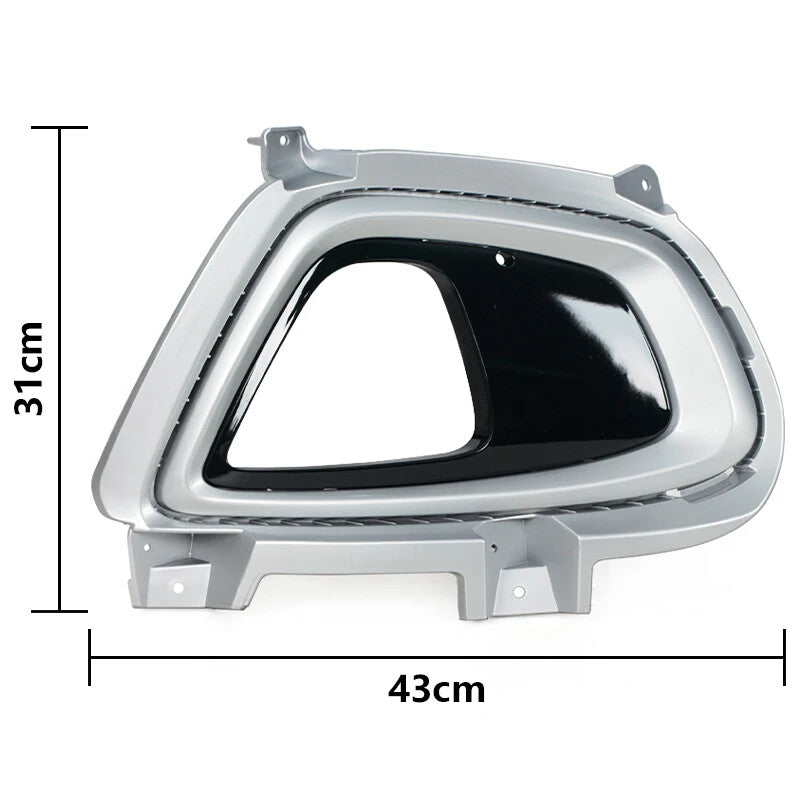 Front Bumper Fog Light Cover Frame Foglamp Bezel for Kia Sorento EX LX 2016-2018