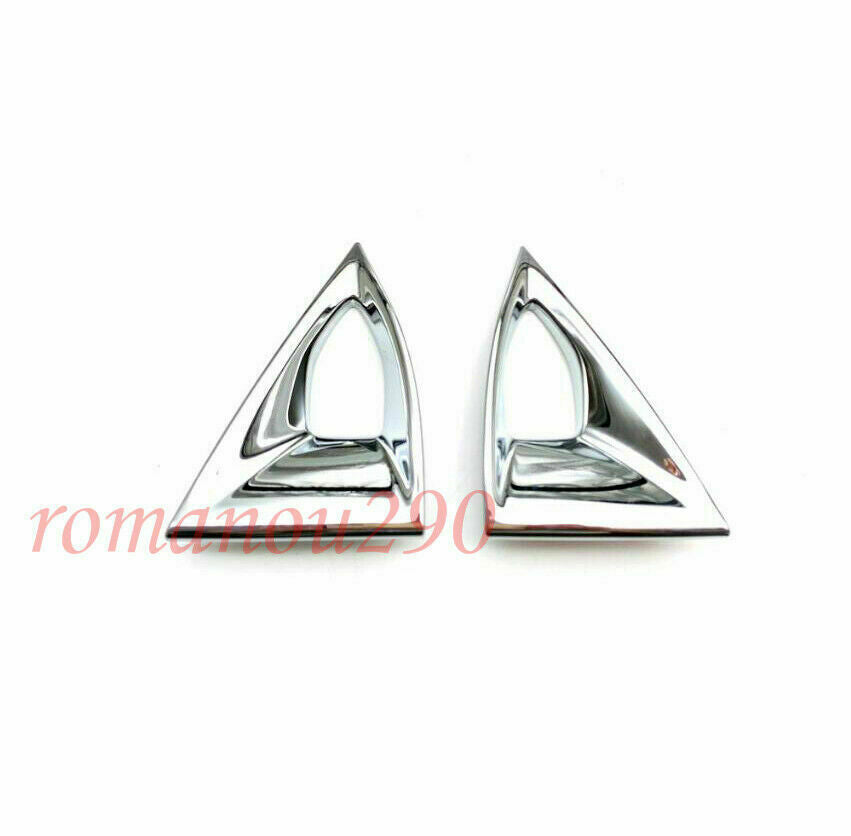 for Nissan Rogue/X-Trai 2021 2022 ABS Chrome Front Fog Light Frame Cover Trim