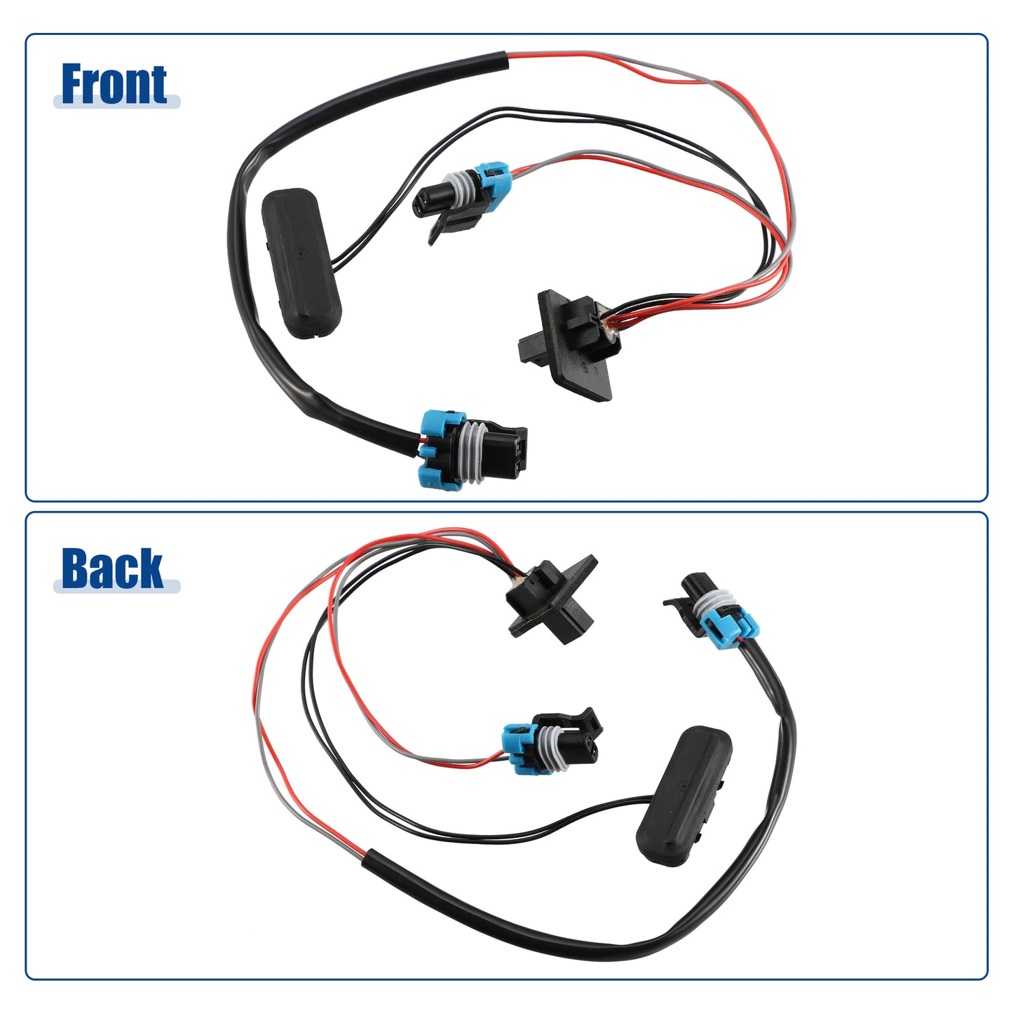 1 Pcs Rear Car Tailgate Release Switch Replacement Fit for Opel British Black n