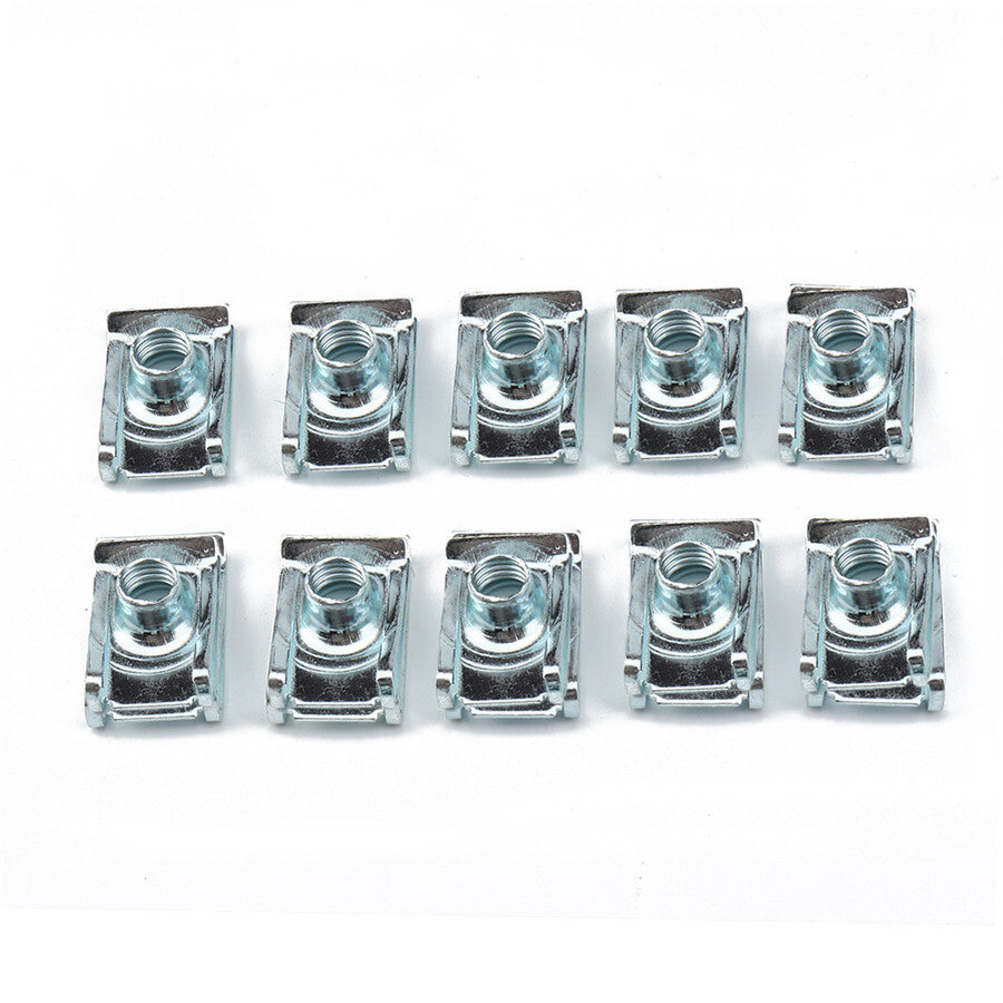 100x Bodywork Panel Reed U Clips Motorcycle / U Nut Speed Fasteners M4 M5 M6 M8 Q