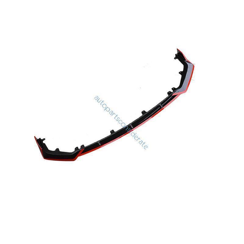 1X Black+Red Front Bumper Lip Spoiler Bodykit Refit Kit for Toyota for Corolla 20-24