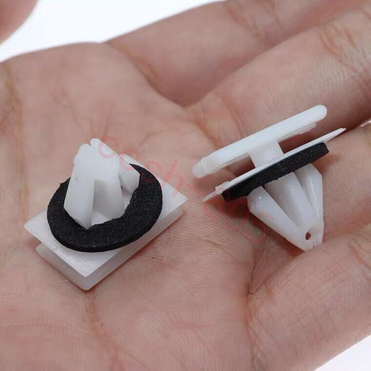 10 Pcs Car Wheel Eyebrow Rocker Panel Trim Retainer Clips Universal