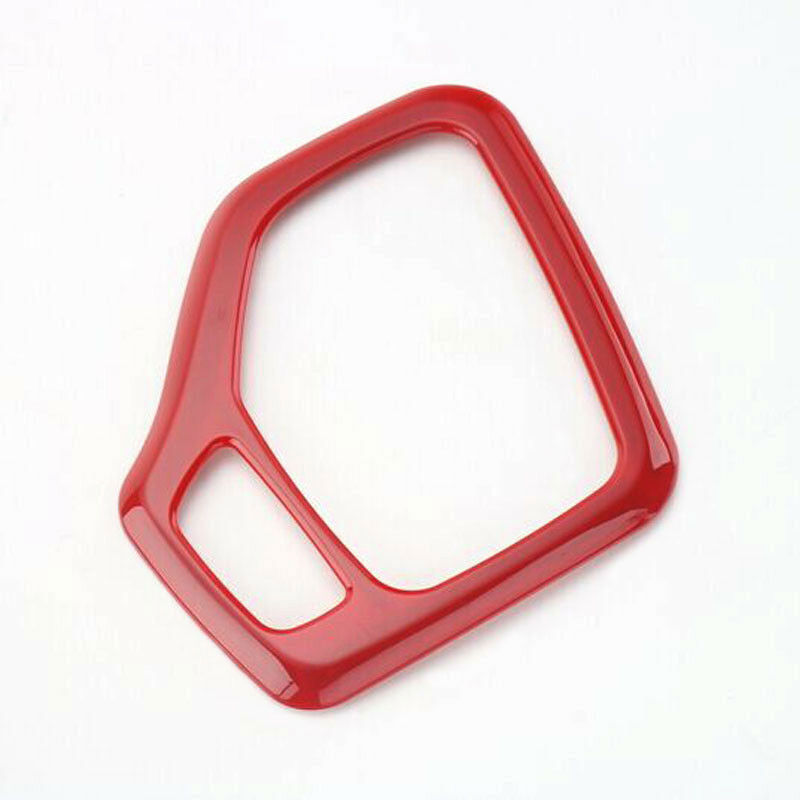 for Jeep Cherokee 2014-2018 RED Gear Box Surround Trim Shifter Cover Panel Frame