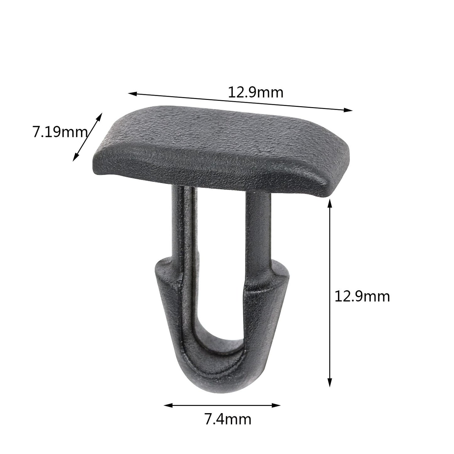 10 Car Hood Rubber Moldings Cowl Weatherstripping Retainer Clips for Toyota