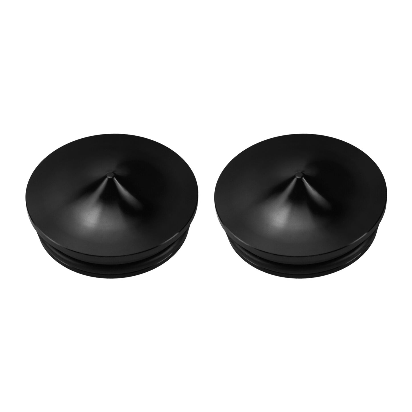 2x Black Swingarm Pivot Cover Cap for Harley Night Street Rod V-Rod VRSC 06-2017