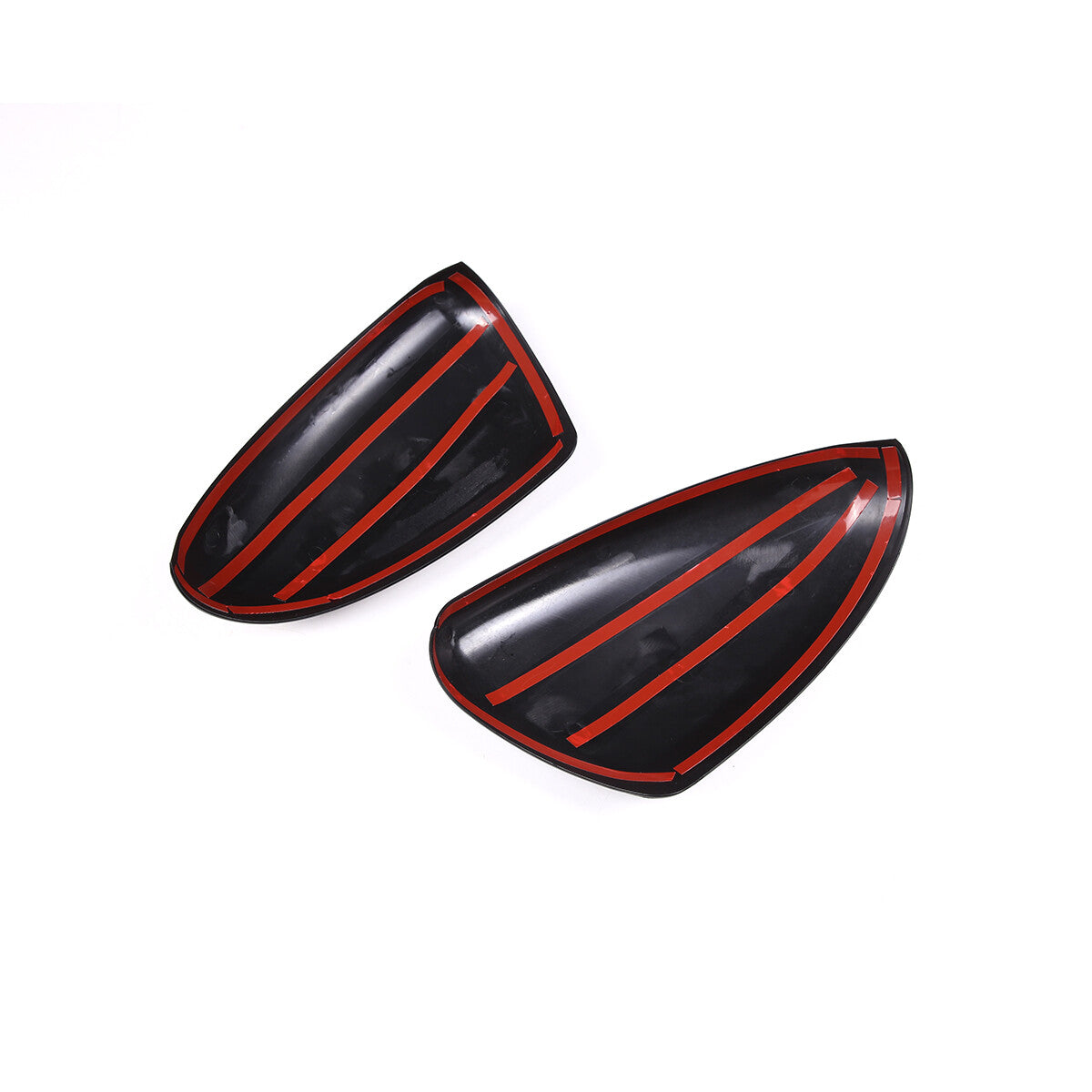 ABS oak grain rear vent frame cover decoration suitable for Maverick 2022- v