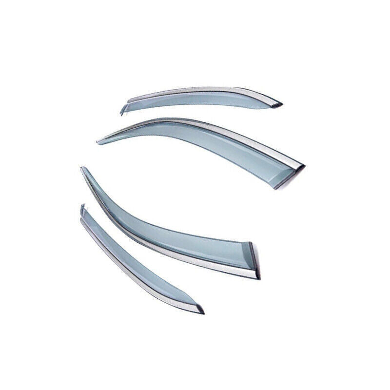 Fit for Audi Q3 2013-2018 Side Window Visor Shades Sun Rain Guard Deflector 4PCS
