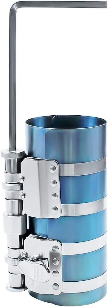 6¡± Piston Ring Compressor,Removal Tool Compressing Capacity 2.4¡±to 7.6¡±,Blue
