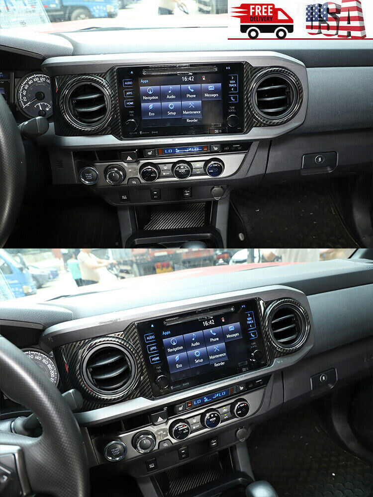 Carbon fiber ABS tailgate switch button cover decoration suitable for 86/ Sub@ru BRZ 22-23- v