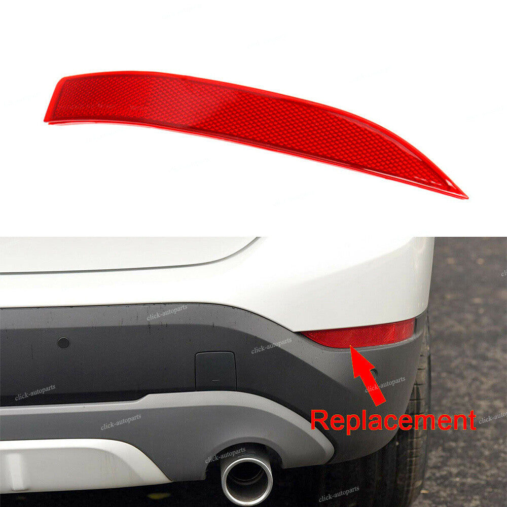 Rear Right Bumper Reflector Lens Light Lamp Cover for BMW X1 F48 F49 14 15 16 17 Q