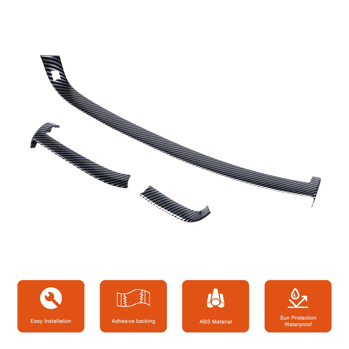 Carbon Fiber Gear Shift Cover Trim for FJ Cruiser 2007 - 2021- v