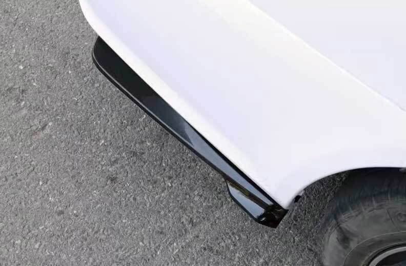 for Honda for Civic Sedan 2016-2021 Gloss Black Rear Bumper Side Apron Covers Trim2