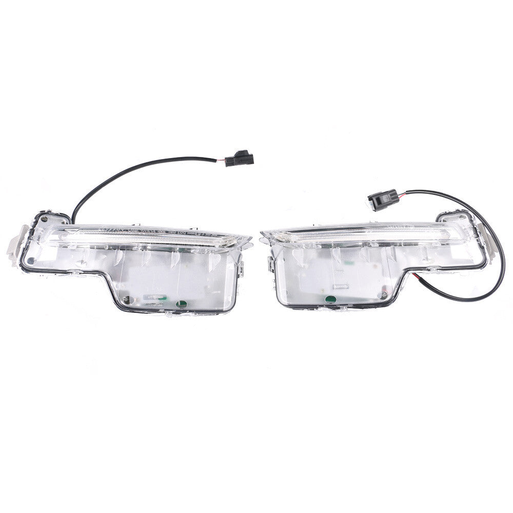 1 Pair Front Bumper Light Lamp Clear Lens for Volvo S60 2014 2015 2016 2017 2018