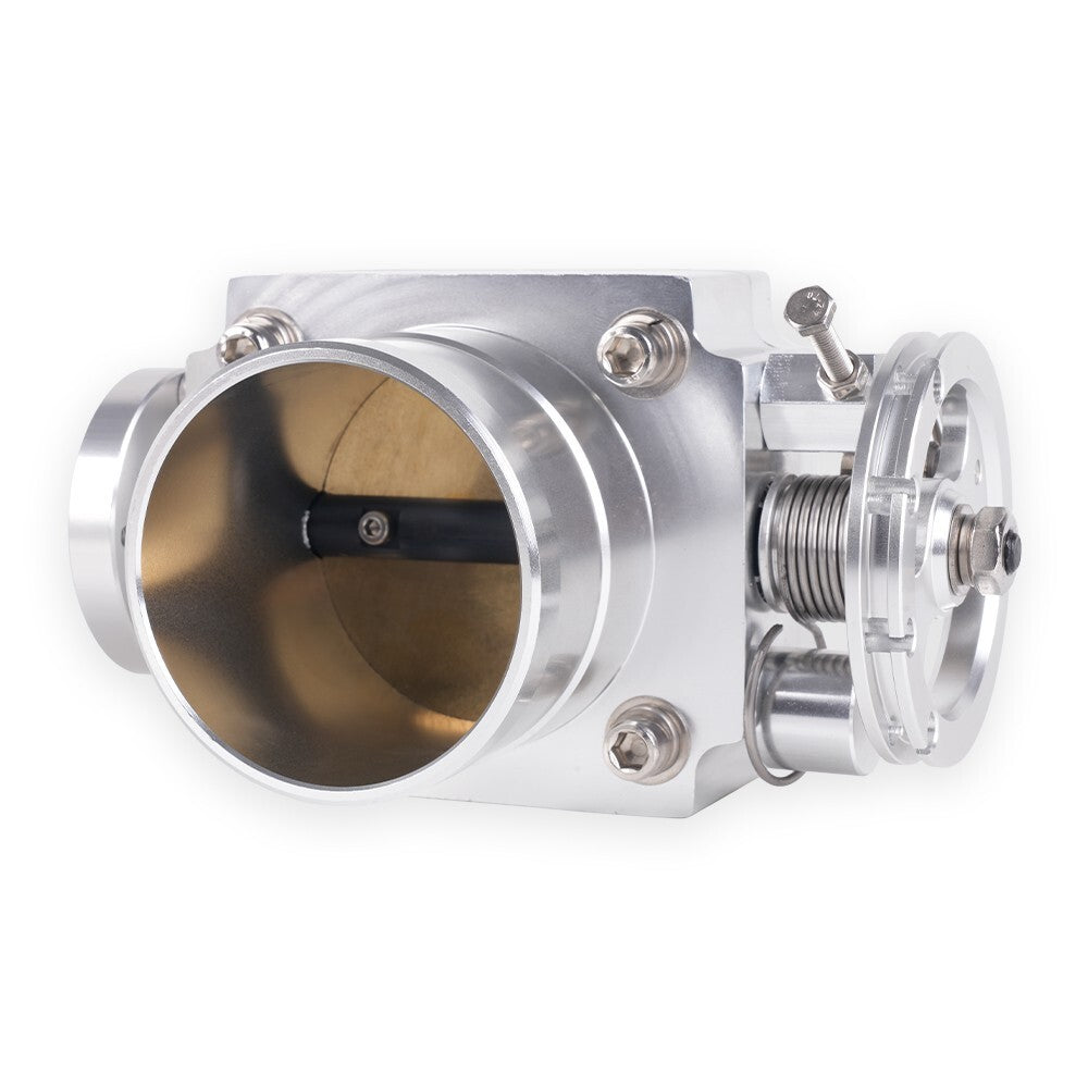 Universal 70mm 2.75inchAlloy Aluminum CNC High Flow Billet Intake Throttle Body Q