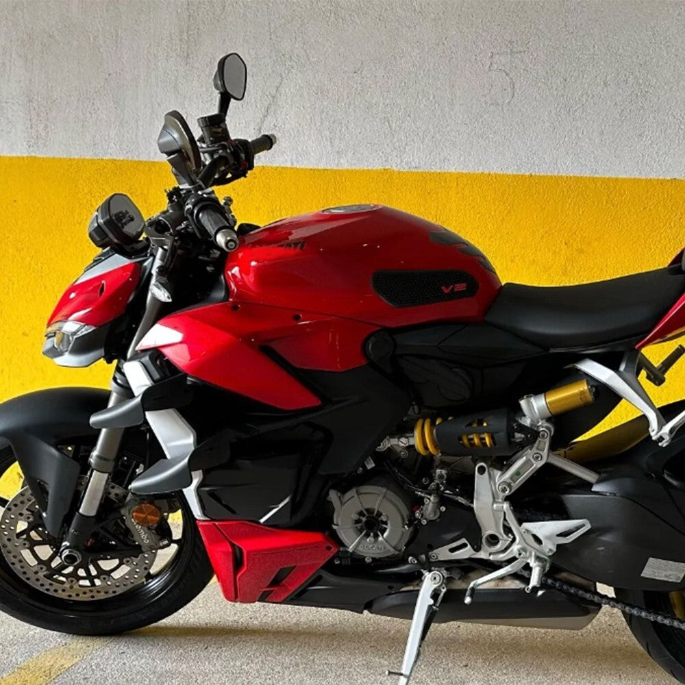 Tank Pads Grip Protectors - for Ducati Panigale V2 Streetfighter V2 2020-2023