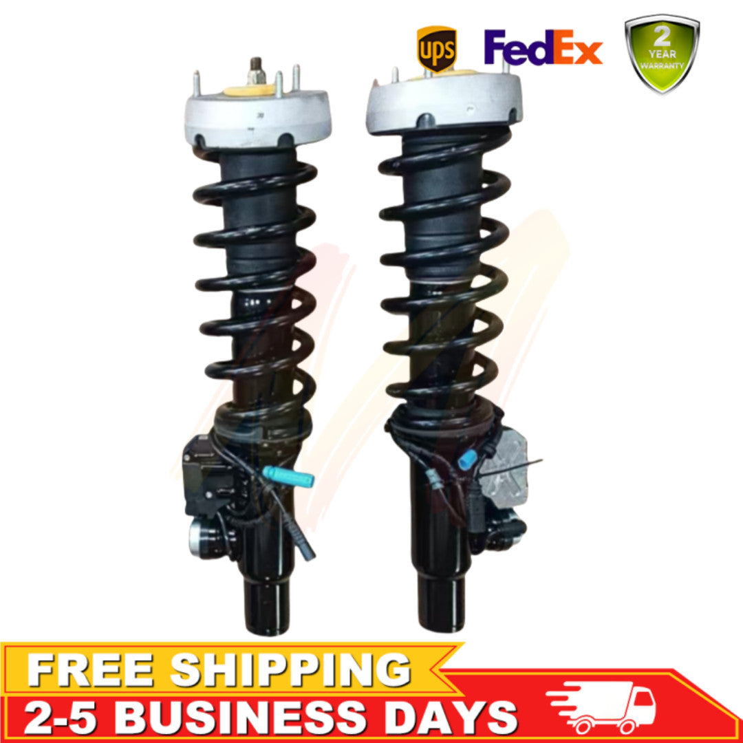 A pair of Assys front shock absorber struts with electronics for Lincoln MKC 2015-2019 EJ7Z18124M