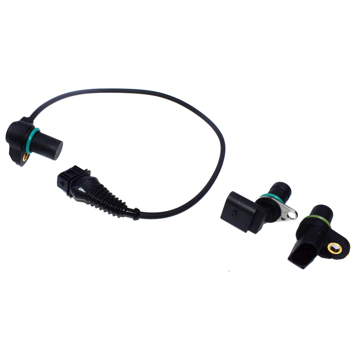 3-piece engine camshaft and crankshaft position sensor for 12141709616 New - v