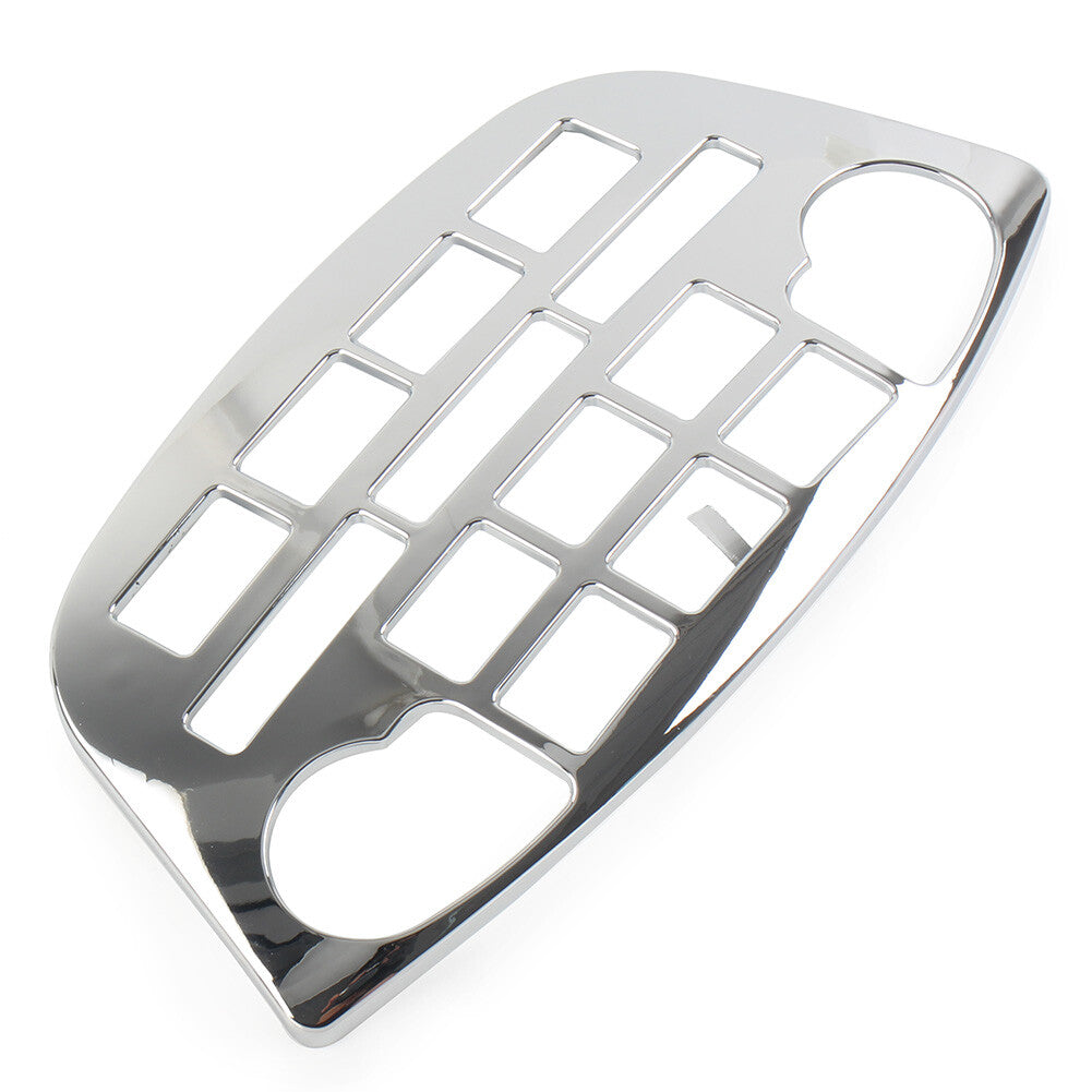Chrome Goldwing Radio Accent Panel Fit for Honda GL1800 2001 2002 2003-2011 Q
