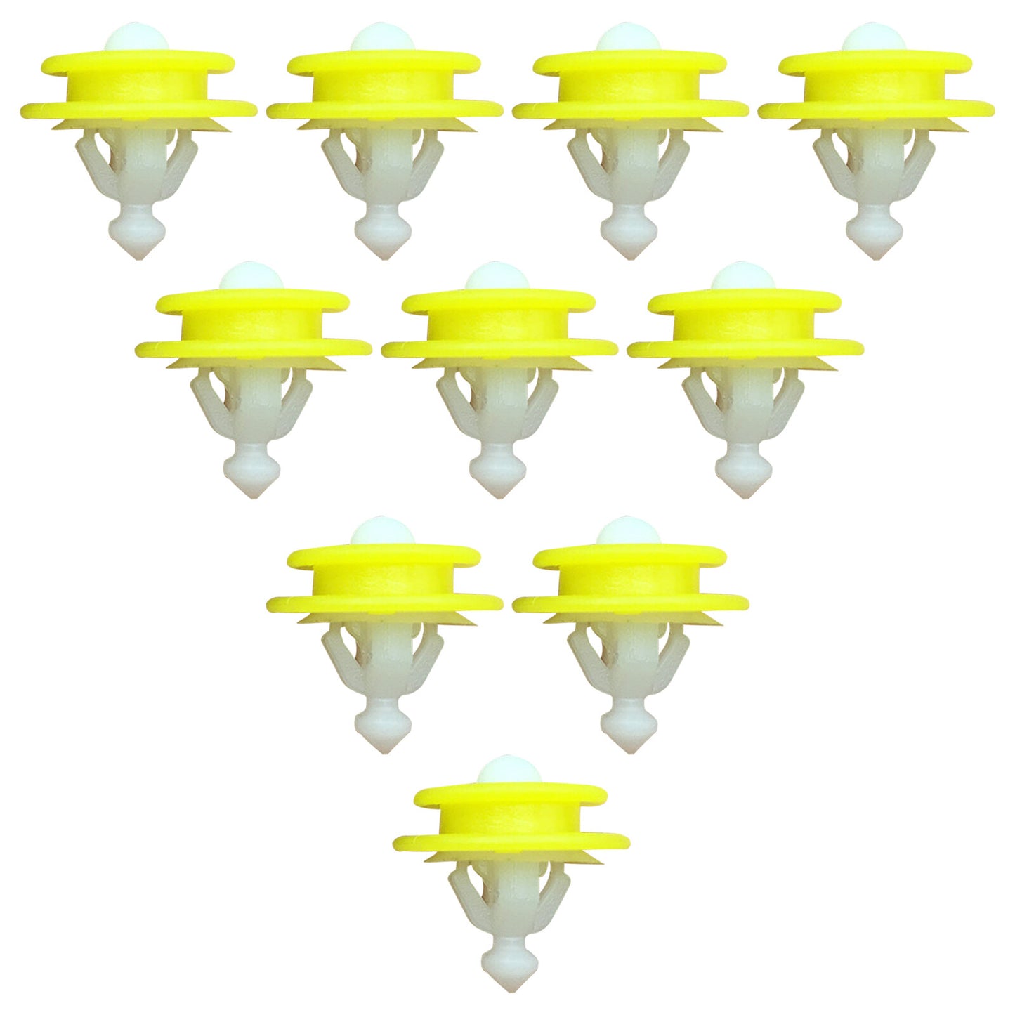 10Pcs Retainer Clip Fasteners Tool Replacement for Volvo v60/xc60/sc90/V40/C30