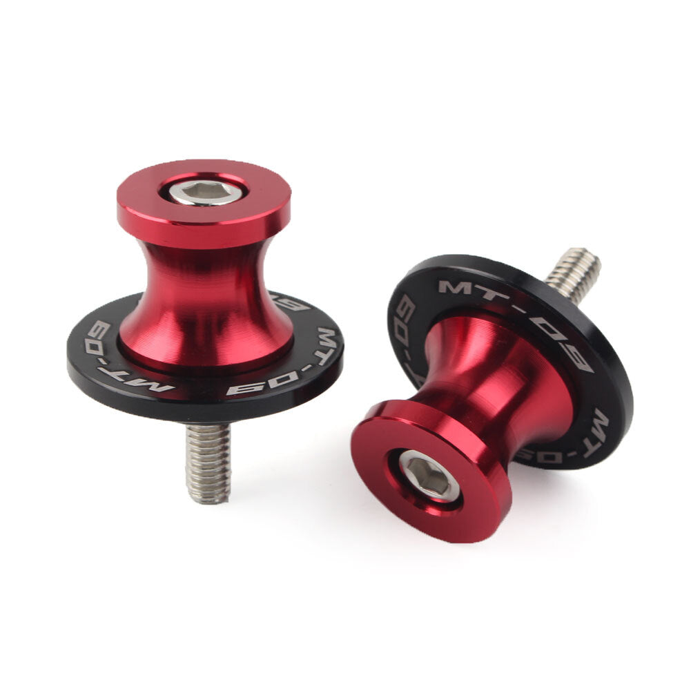 6MM CNC Schwingenspulen Slider f¨¹r for YAMAHA MT-09 FZ09 2013-2022 Motorrad Rot