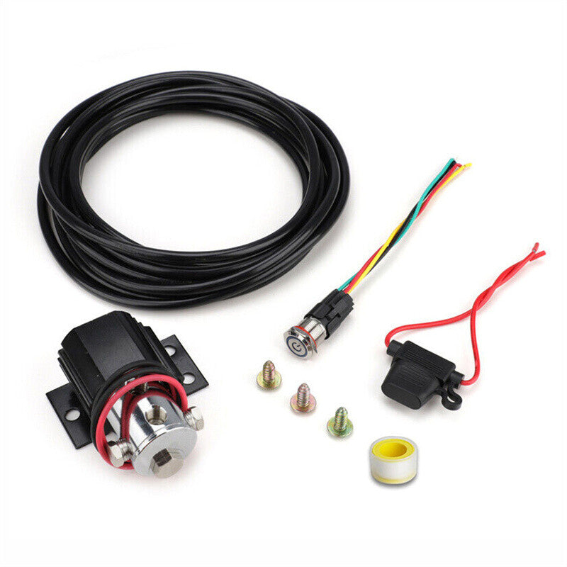 Black Car Front Brake Line Lock Kit Brake Lock Roll Control Hill Holder Kit