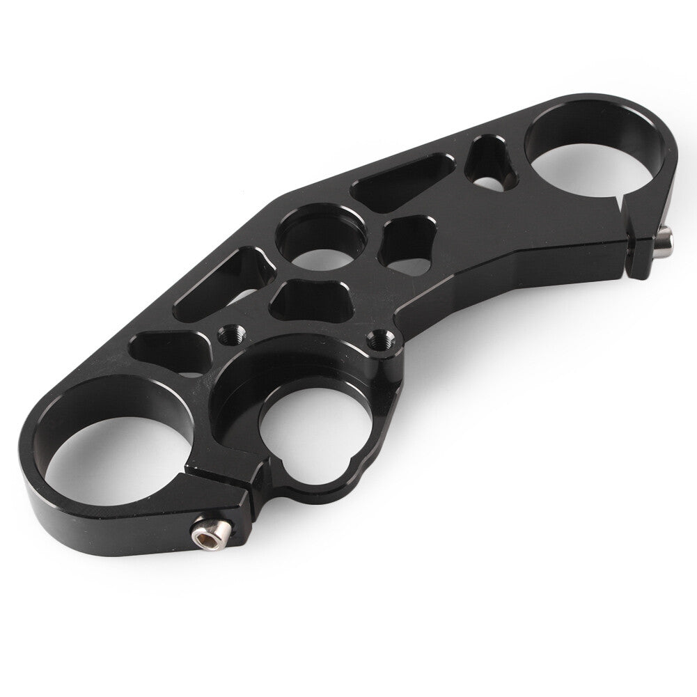 Front End Upper Top Clamp Triple Tree Fits for Suzuki GSXR 1000 K7 Black motorcycle