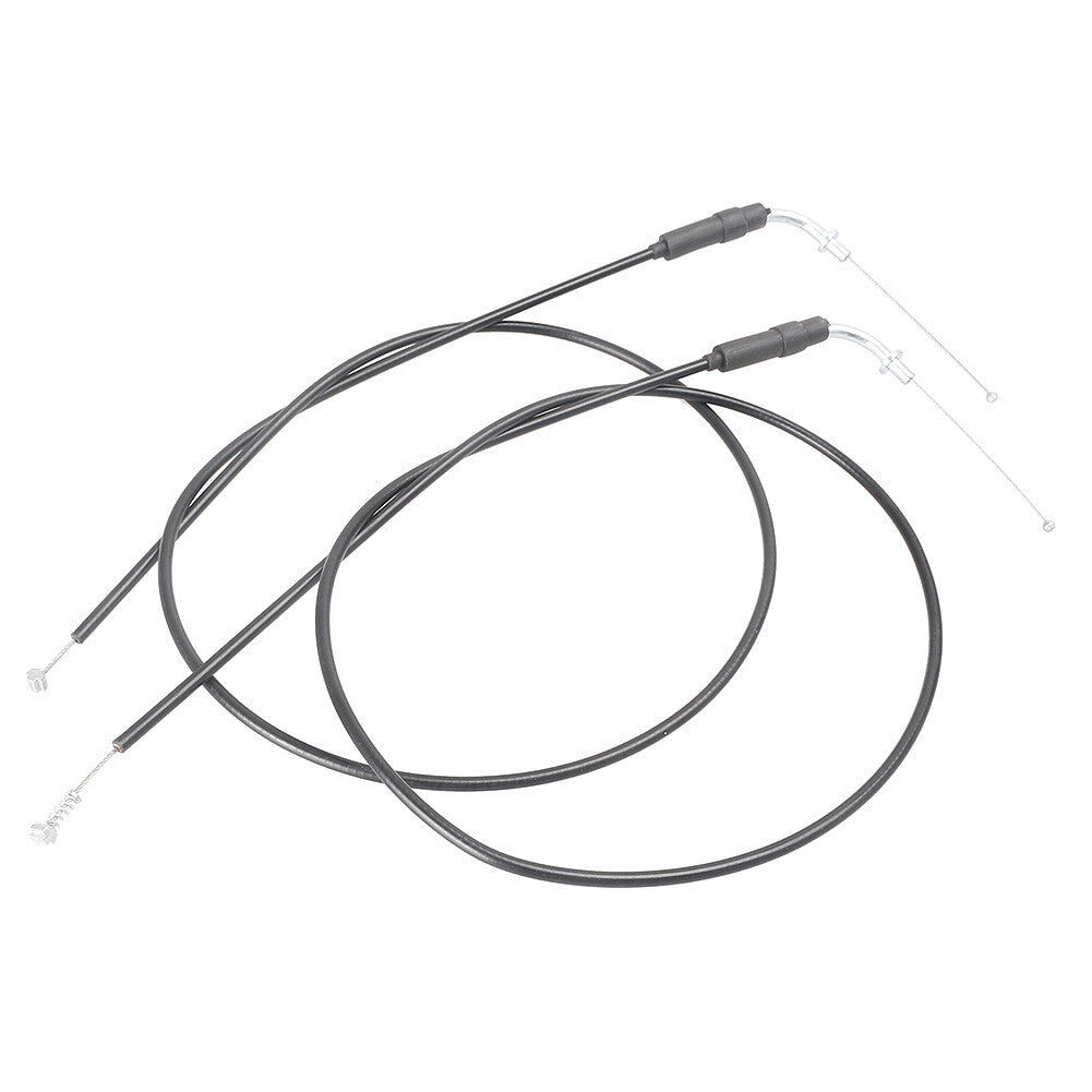 For Sportster XL1200 XL883 2x Motorcycle Steel Throttle Cables Wire Line