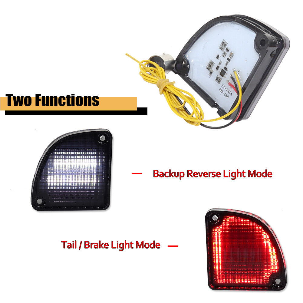 Smoked Replacement Tail Light with Spacer for 1968 - 1972 for GMC C10 Pickup Trucks - v