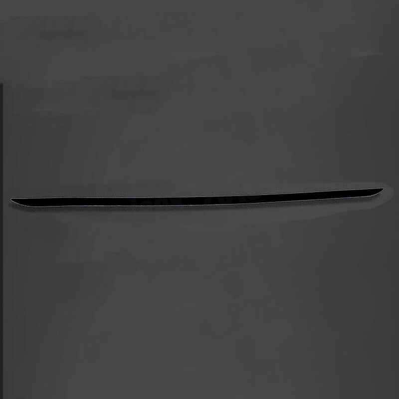 for Audi A6 C7 2013-18 Black STAINLESS REAR TRUNK TAIL GATE DOOR LID COVER TRIM