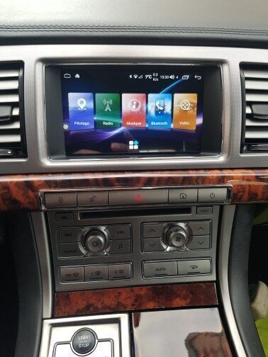 for Jaguar XF X250 CarPlay 08~15 Touchscreen radio Android GPS Navigation 10.4