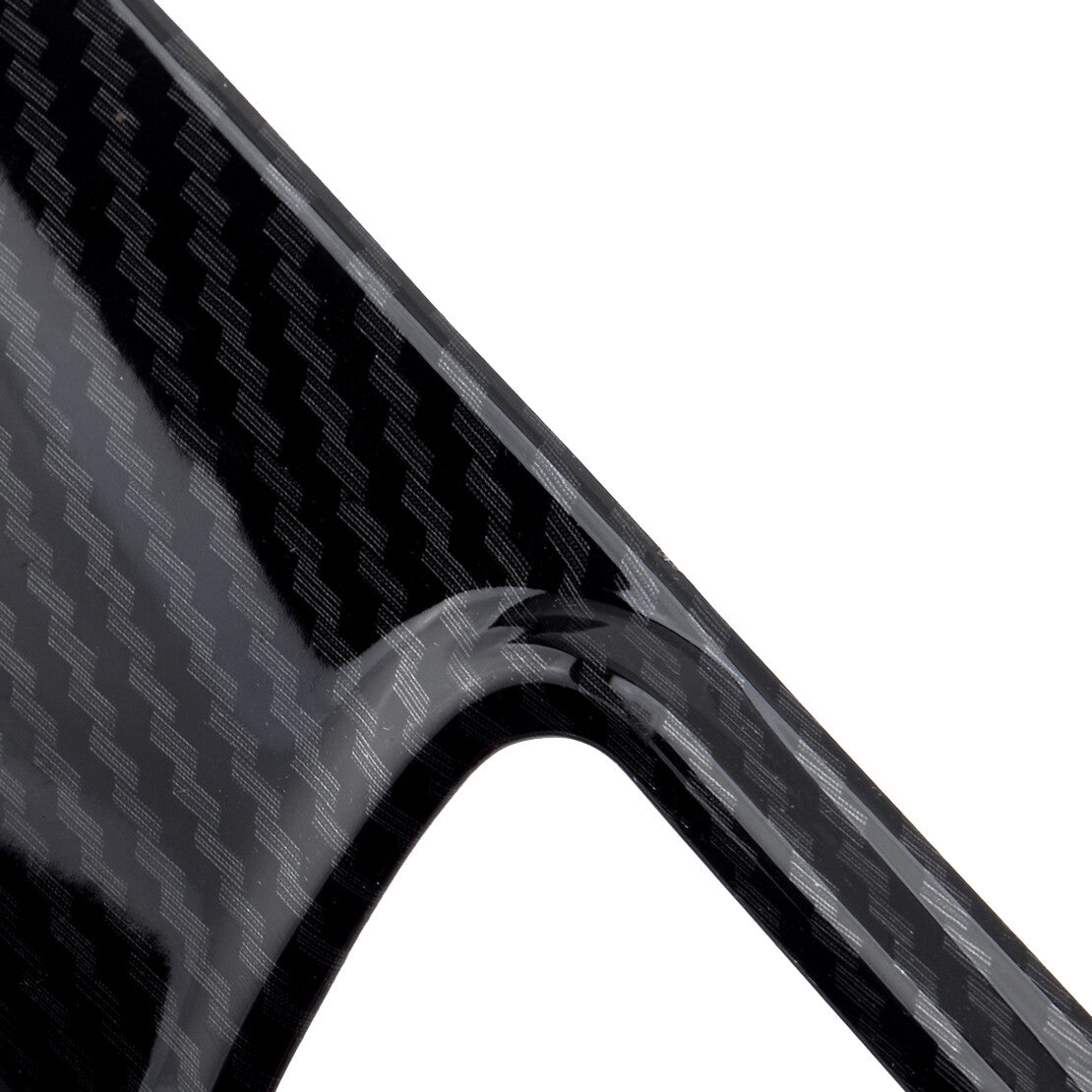 Carbon Fiber Texture Headlight Switch Trim Fit for Hyundai for Tucson 2015-2019 ABS