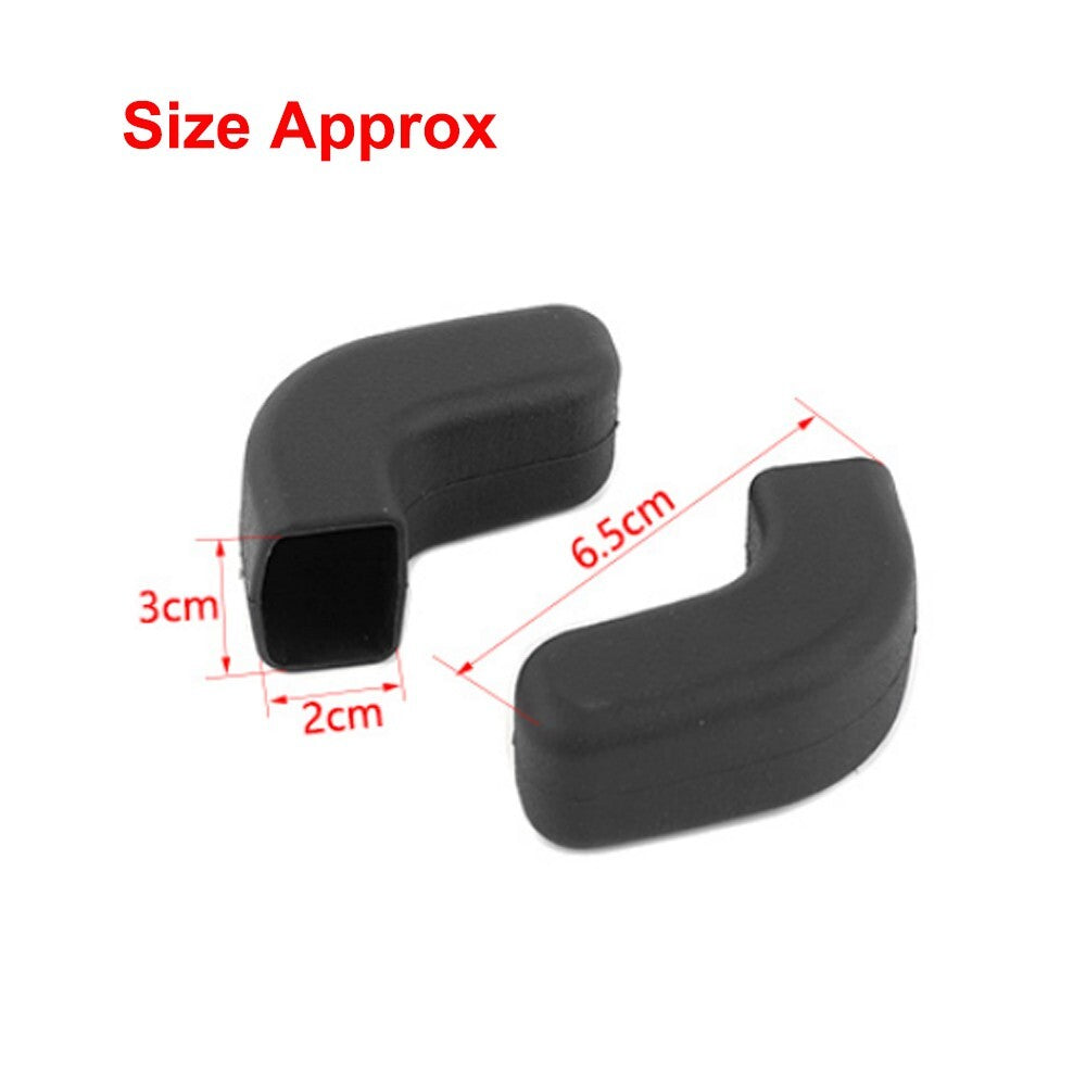 Black TPE Front Bumper Trailer Hook Protection Cover for Jeep for Wrangler JK JL JT