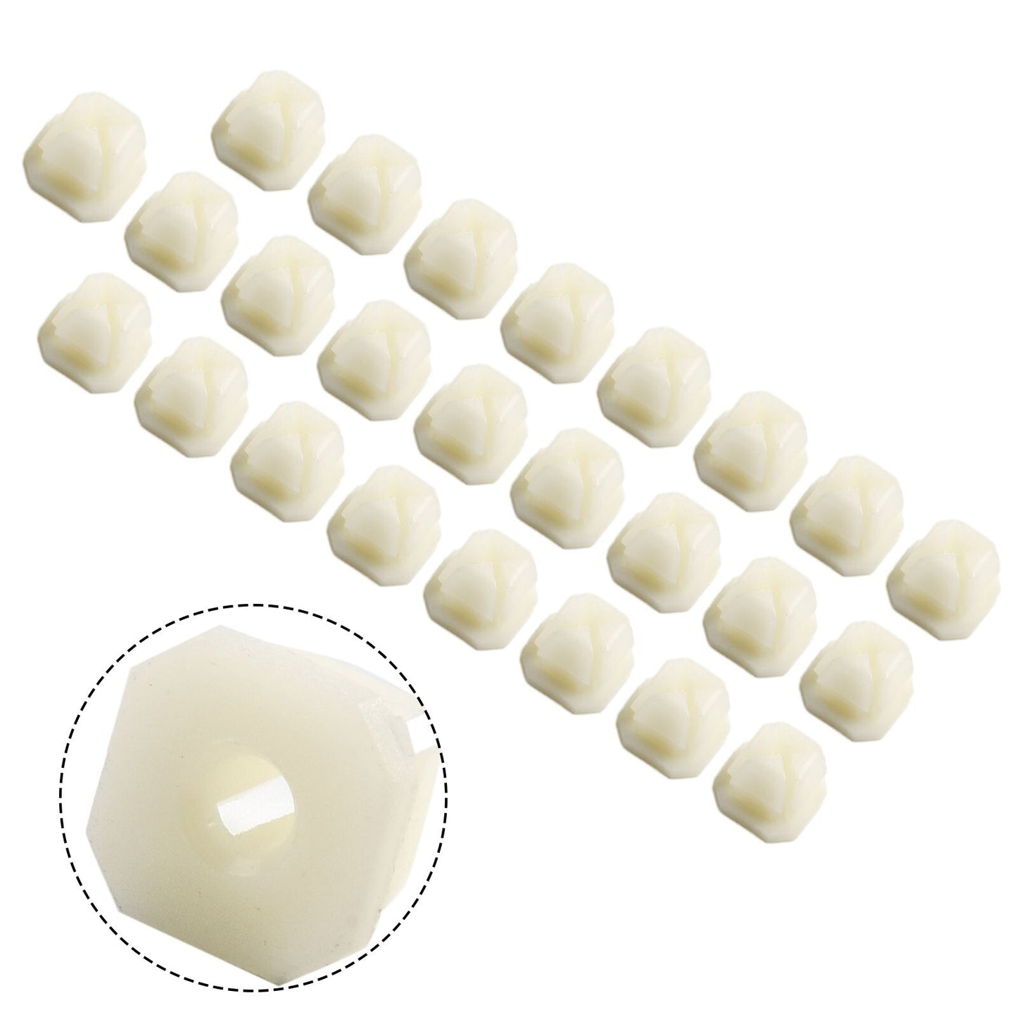 8 10 Car headlight frame nut clip accessories for 3919773, suitable for 5/16 holes