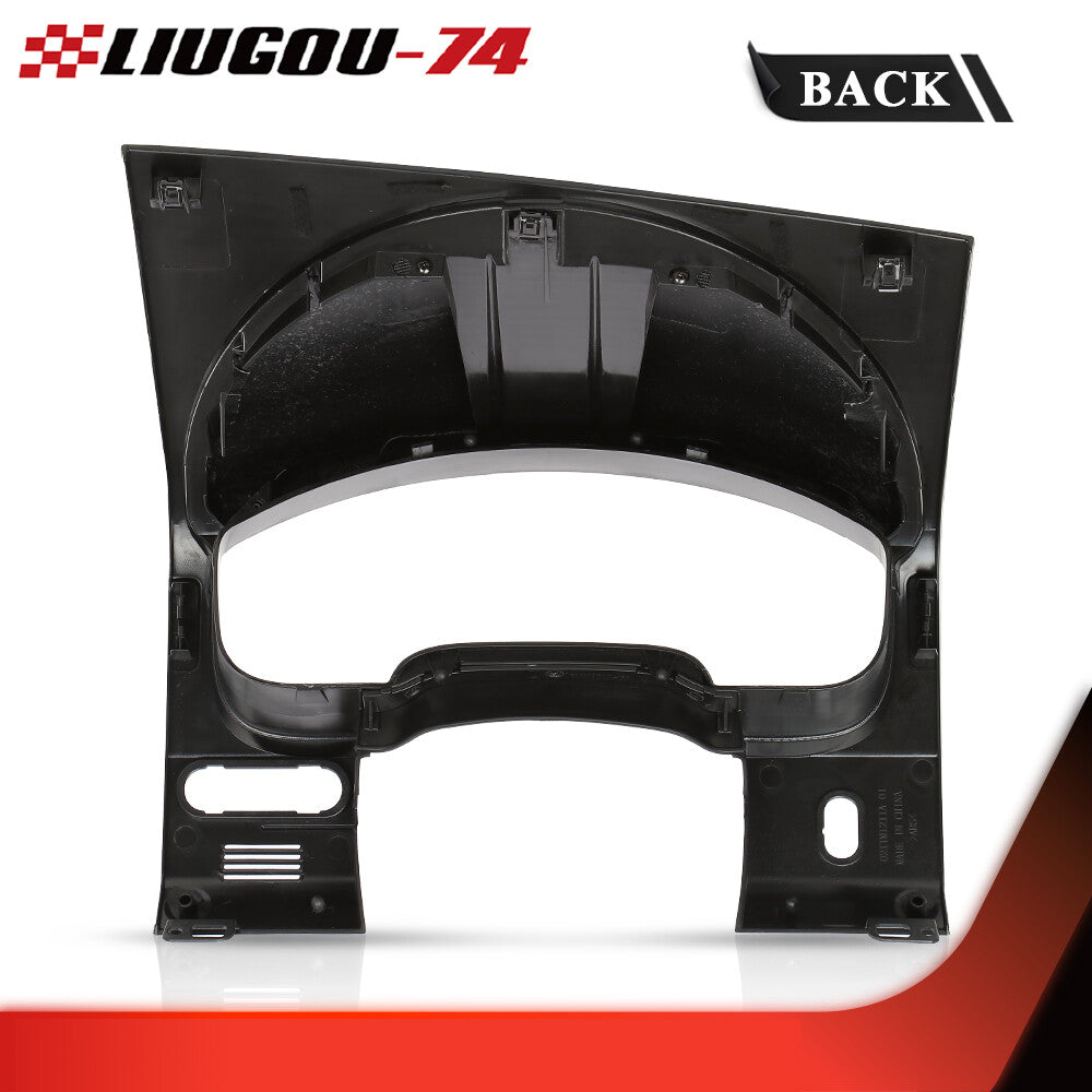 Dash circle speedometer surrounds the baffle cluster in black, suitable for the F150 from 2004 to 2008- v