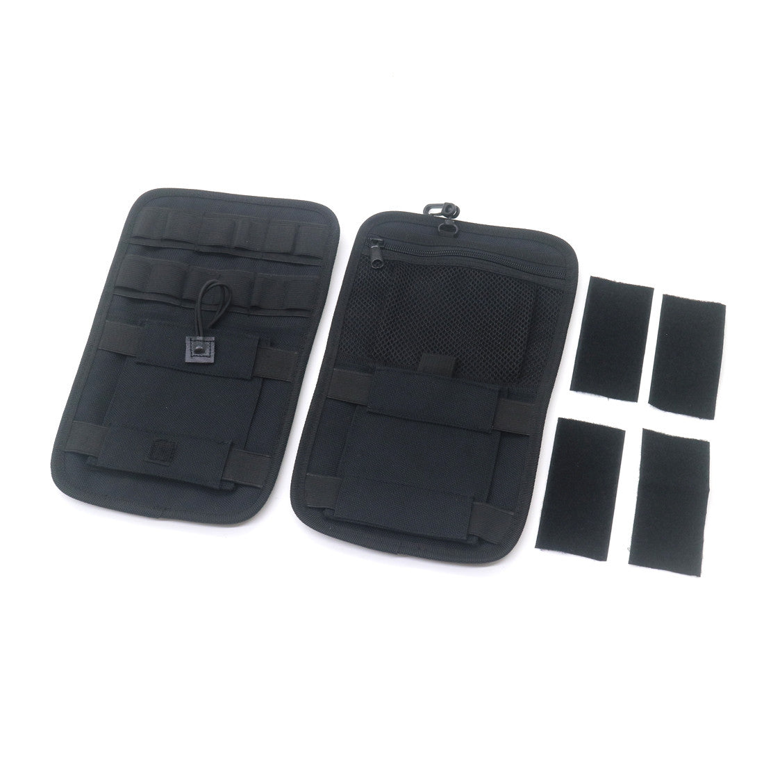 Pair Black Saddlebag Organizer Hard Bags Storage for Harley Touring Bagger 08-18 Q